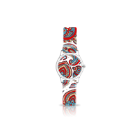 Orologio Jacob Mille in Silicone CACHEMIRE - CACHEMIRE